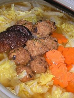 肉だんごと白菜の煮込み鍋-レシピのメイン写真
