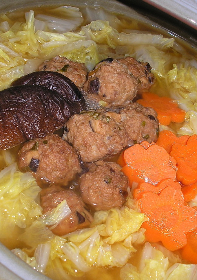 肉だんごと白菜の煮込み鍋-レシピのメイン写真