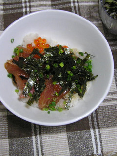 簡単♪♫♬ マグロのごまダレ丼-レシピのメイン写真