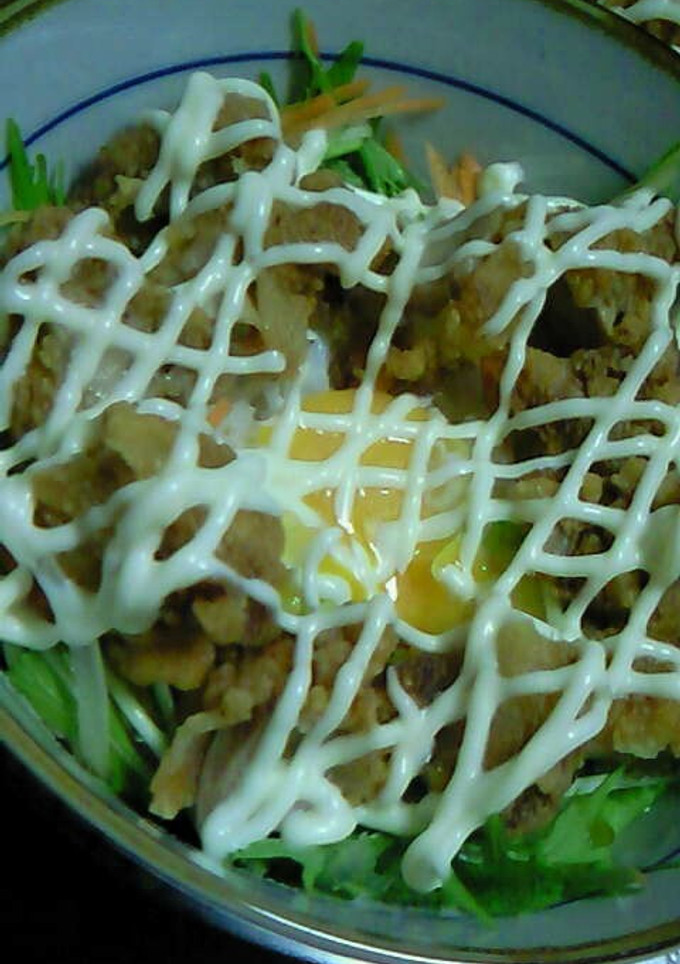 簡単たまごとろ〜り♪からあげ丼☆-レシピのメイン写真