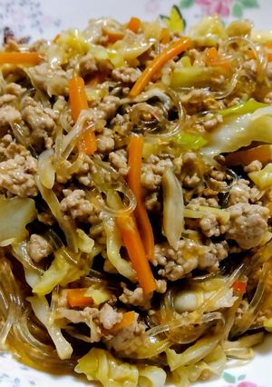 野菜たっぷり☆麻婆春雨-レシピのメイン写真