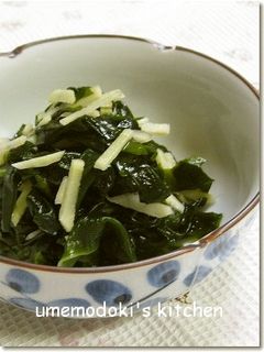 ✿ワカメと生姜の酢の物-レシピのメイン写真