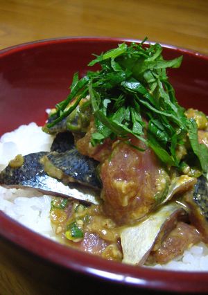 食欲の秋★今が旬★さんまのづけ丼-レシピのメイン写真