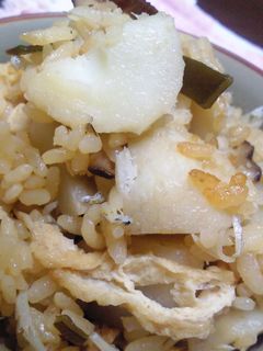 ねっとり里芋の炊き込みご飯-レシピのメイン写真