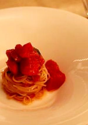 トマトのカッペリーニ覚書-レシピのメイン写真