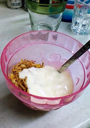 朝食フルーツブラン-レシピのメイン写真