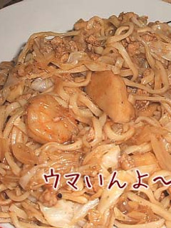 焼きそばで酢。-レシピのメイン写真