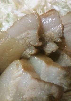 疲労回復!豚バラの黒酢煮-レシピのメイン写真