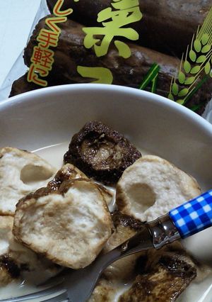 昔懐かしの麩菓子で♪新食感な簡単おやつ☆-レシピのメイン写真