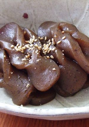 こんにゃくの炒り煮-レシピのメイン写真