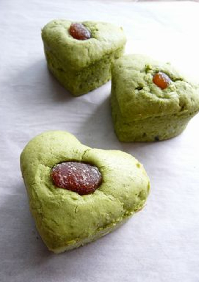 抹茶と甘納豆のマフィン-レシピのメイン写真