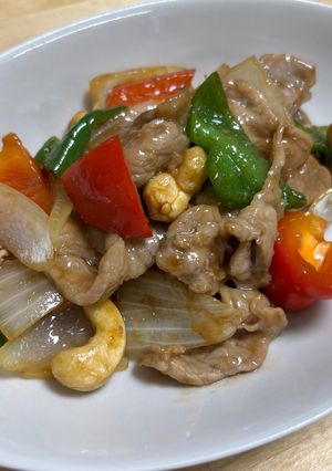 豚肉とカシューナッツの中華炒め-レシピのメイン写真