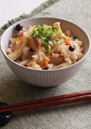 【よせ鍋だし】炊き込みご飯-レシピのメイン写真