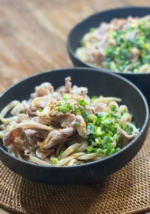 【がつんとヘルシー】豆腐クリーム混ぜそば-レシピのメイン写真