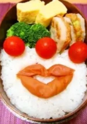 ラブラブな新婚さんへ！愛情弁当-レシピのメイン写真