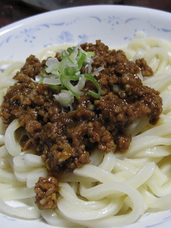 肉味噌うどん☆ミョウガ入りで香りがいい☆-レシピのメイン写真