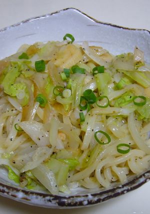 『塩焼きうどん』-レシピのメイン写真