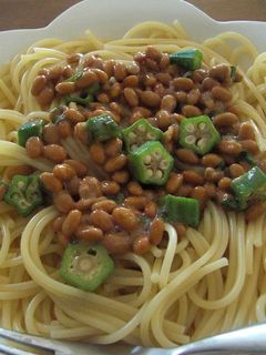 納豆の和風パスタ-レシピのメイン写真