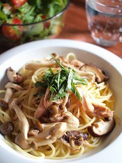 きのことツナの和風パスタ-レシピのメイン写真