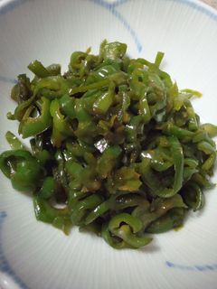 ピーマンのバター醤油炒め-レシピのメイン写真