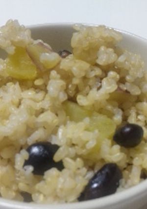 炊くだけ!!体にやさしい玄米ご飯-レシピのメイン写真