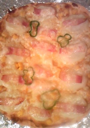 パリパリクリスピーピザ♪カレー味-レシピのメイン写真