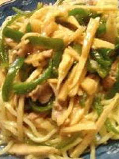 チンジャオ焼きそば-レシピのメイン写真