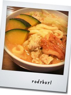 みそキムチ煮込みうどん-レシピのメイン写真