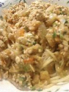 炒り豆腐スパゲッティ-レシピのメイン写真