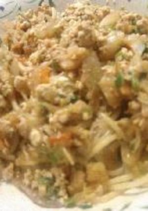 炒り豆腐スパゲッティ-レシピのメイン写真