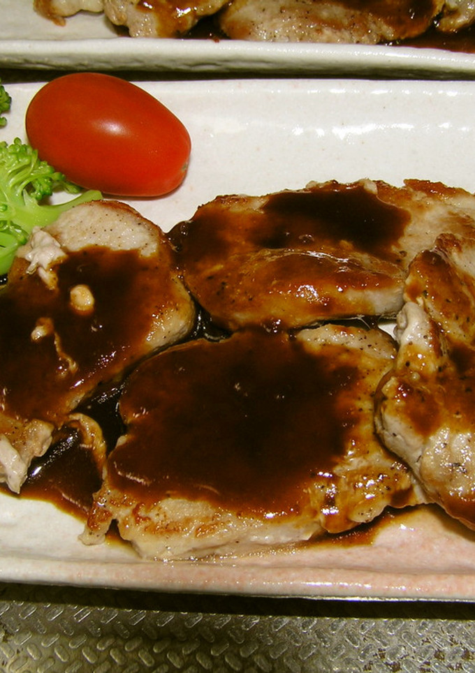 豚ヒレ肉(生姜焼き用可)の甘辛デミソース-レシピのメイン写真