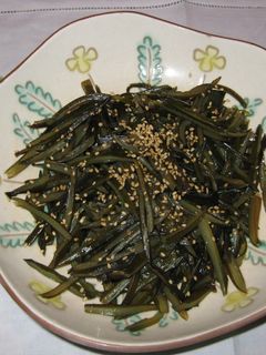 ☆★茎わかめのキンピラ♪★☆-レシピのメイン写真