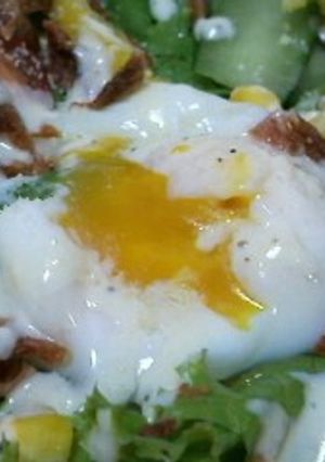 電子レンジで１分＊温泉たまご-レシピのメイン写真