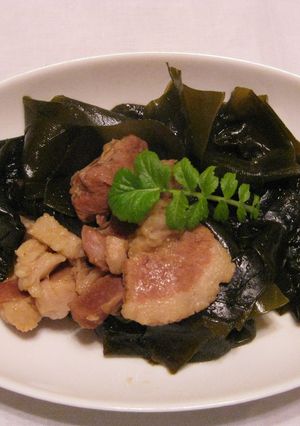 結び昆布と豚バラ肉のヘルシー煮込み-レシピのメイン写真