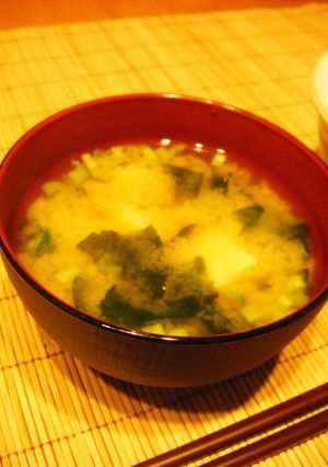 風邪対策に！？生姜風味お味噌汁-レシピのメイン写真