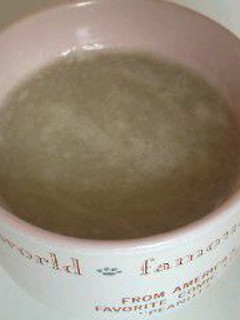 余ったゆで汁でふわふわ*長いものスープ-レシピのメイン写真