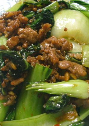 麻婆チンゲン菜-レシピのメイン写真
