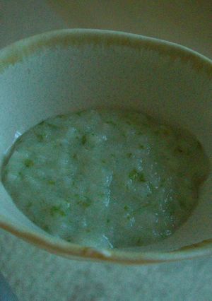 離乳食初期　磯がゆin白身魚☆-レシピのメイン写真