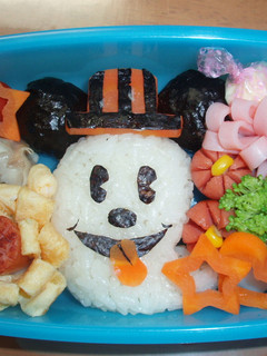 ハロウィンお弁当 ミッキーバージョン-レシピのメイン写真