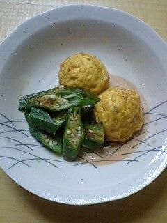 がんもとオクラの生姜醤油和え-レシピのメイン写真
