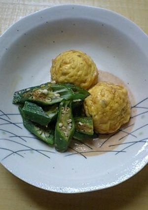 がんもとオクラの生姜醤油和え-レシピのメイン写真