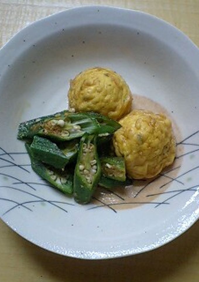 がんもとオクラの生姜醤油和え-レシピのメイン写真