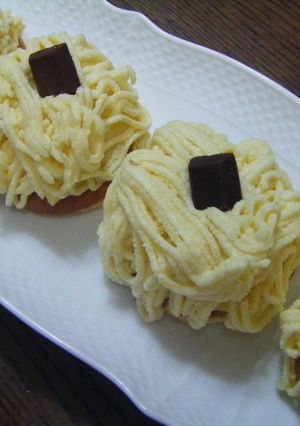 モンブラン-レシピのメイン写真