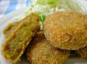 リメイク★鍋底キーマカレーdeコロッケ-レシピのメイン写真