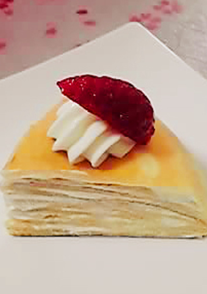 ホットケーキミックスで簡単ミルクレープ-レシピのメイン写真