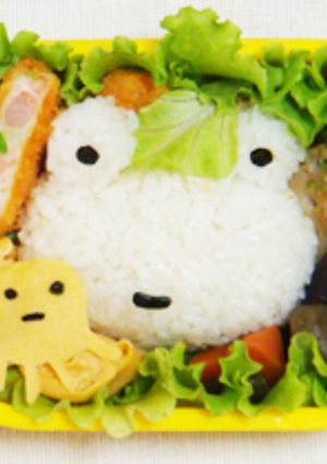 次の日ケロリ(ケロリ後)弁当✿キャラ弁-レシピのメイン写真
