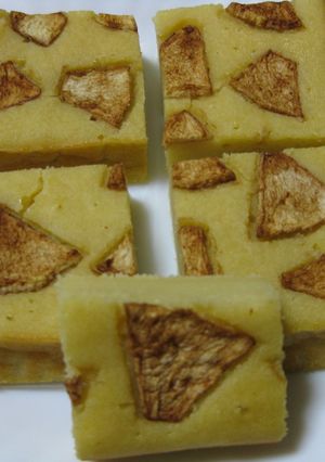 優しい甘さ♪モッチリりんごケーキ-レシピのメイン写真