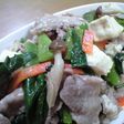 豚コマと野菜の塩味あんかけ