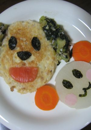 お豆腐わんわん♪と大根うーたん☆-レシピのメイン写真