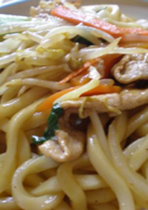 カレー風味焼きうどん-レシピのメイン写真
